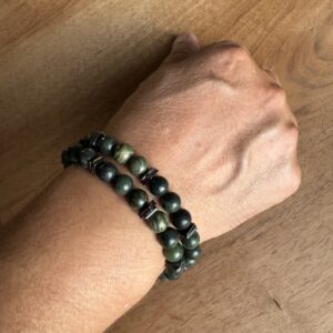 Gölge Taşı Erkek Bileklik